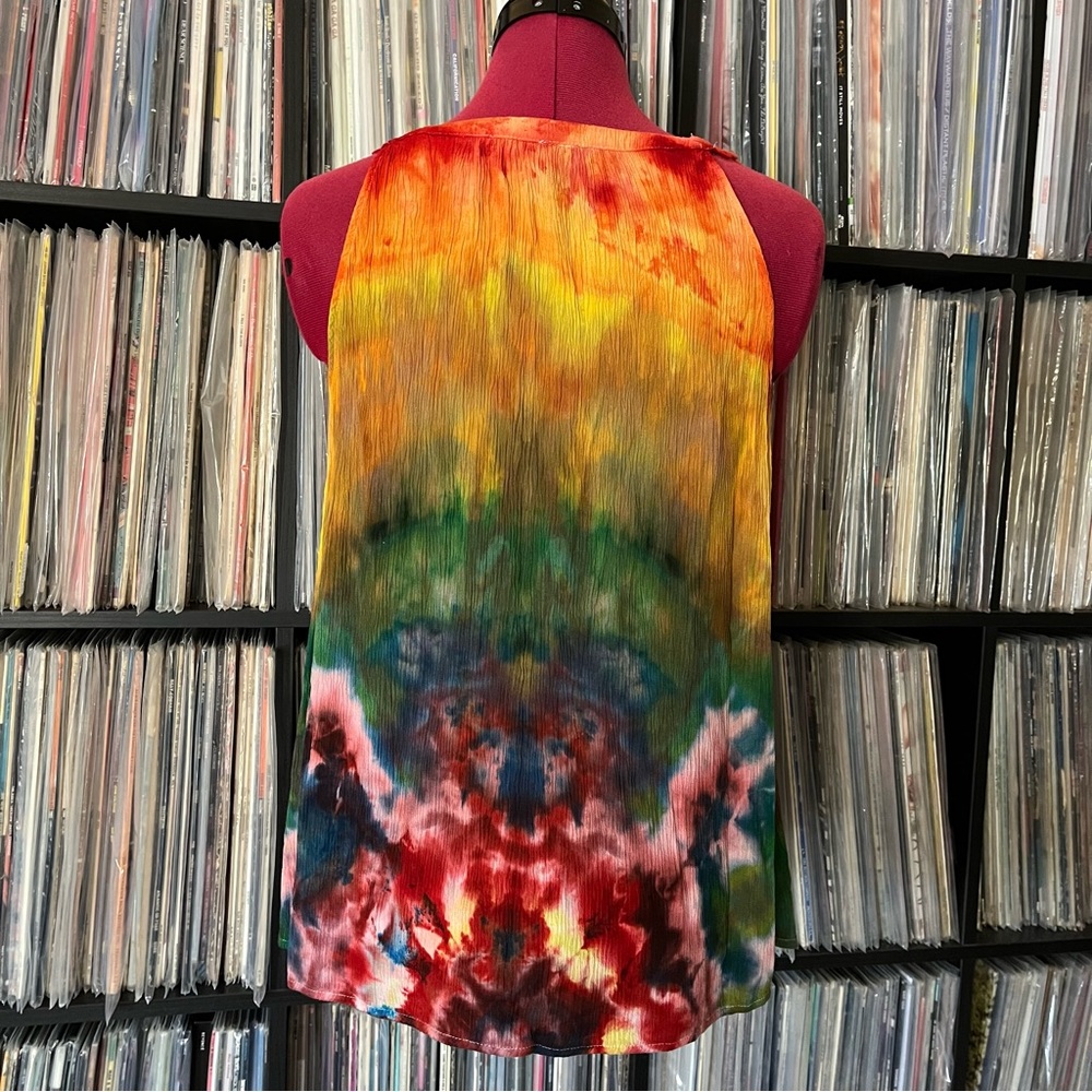 Butterfly phish donut bolt stealie ice dyed 🌈🦋⭕️⚡️♻️ - Picture 7 of 11
